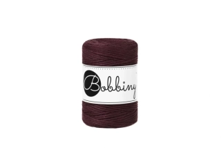 Bobbiny Macrame Baby 1,5 mm - burgundy