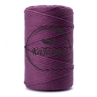 Macrame priadza KaFanta PREMIUM 3mm/200m - plum
