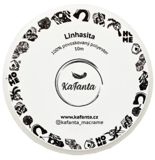 Voskovaná šnúra Linhasita 0,75 mm - farba 88 - 10m