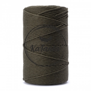 Macrame priadza KaFanta PREMIUM 5mm/100m - khaki