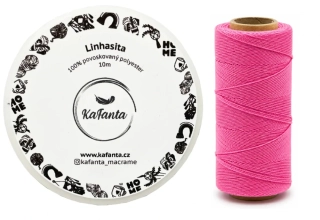 Voskovaná šnúra Linhasita 0,75 mm - farba 915 - 10m
