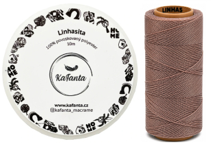 Voskovaná šnúra Linhasita 0,75 mm - farba 214 - 10m