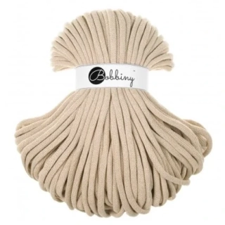 Bobbiny Jumbo 9 mm Warm Beige
