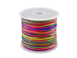 Polyesterová šnúra Ø0,5 mm - multicolor
