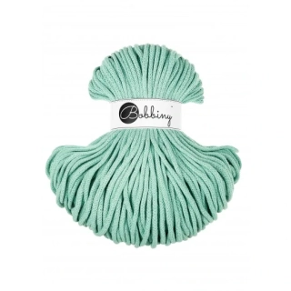 Bobbiny Premium 5 mm Jelly Mint – bavlnená šnúra 100 m na macramé a háčkovanie