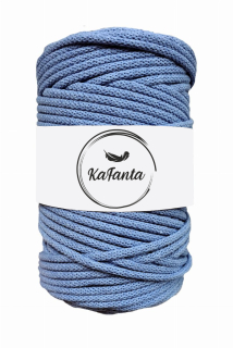 Bavlnená šnúra KaFanta 5 mm - svetlá jeans