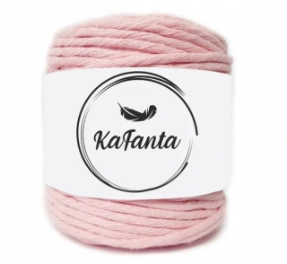 Macrame priadza KaFanta 3mm/200m - ružová