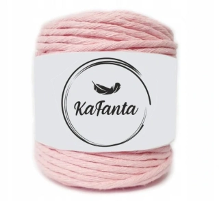 Macrame priadza KaFanta 5mm/100m - ružová