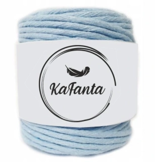 Macrame priadza KaFanta 5mm/100m - svetlo modrá