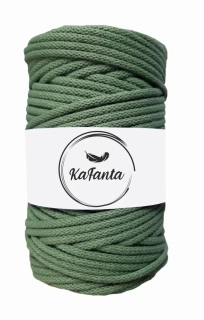 Bavlnená šnúra KaFanta 5 mm - šalviová