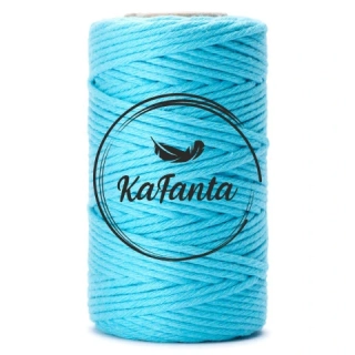Macrame priadza KaFanta PREMIUM 5mm/100m - aqua