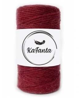 Macrame priadza KaFanta 2mm/60m - bordó