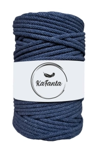 Bavlnená šnúra KaFanta 3 mm - jeansová