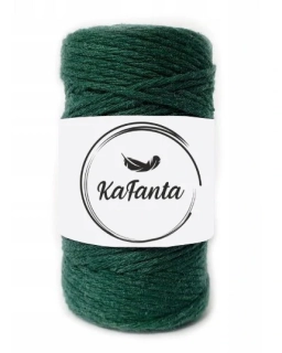 Macrame priadza KaFanta 2mm/60m - zelená