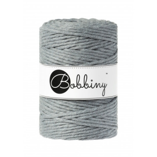 Bobbiny Macrame XXL 5mm - oceľovo šedá