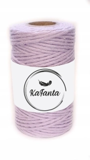 Macrame priadza KaFanta 2mm/60m - svetlo fialová