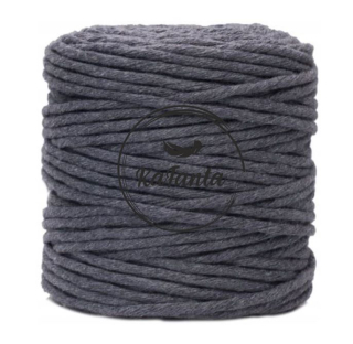 Macrame priadza KaFanta 5mm/100m - antracit