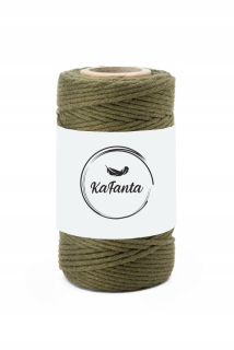 Macrame priadza KaFanta PREMIUM 2mm/50m - khaki