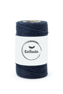 Macrame priadza KaFanta PREMIUM 2mm/50m - denim
