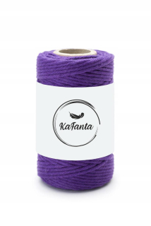 Macrame priadza KaFanta PREMIUM 2mm/50m - violet