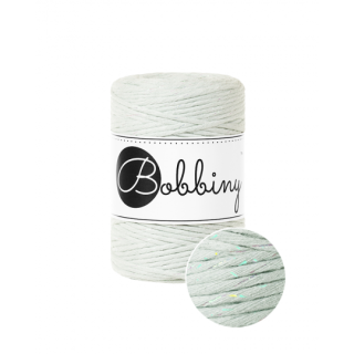Bobbiny Macrame Baby 1,5 mm - glossy milky green
