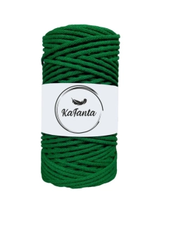 Bavlnená šnúra KaFanta 3 mm - zelená